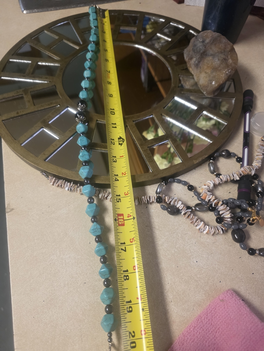 Turquoise Beaded Necklace – Elegant Women’s Jewelry